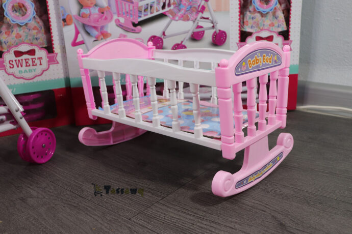 ⁦مجموعة العاب 3 في 1  poupée bébé adorable هدية رائعة⁩ - الصورة ⁦2⁩