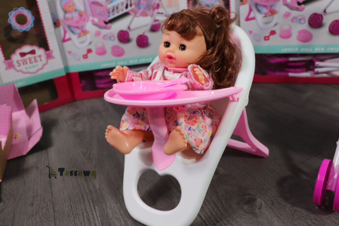 ⁦مجموعة العاب 3 في 1  poupée bébé adorable هدية رائعة⁩ - الصورة ⁦9⁩