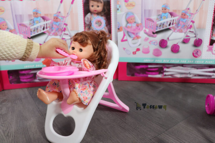 ⁦مجموعة العاب 3 في 1  poupée bébé adorable هدية رائعة⁩ - الصورة ⁦11⁩