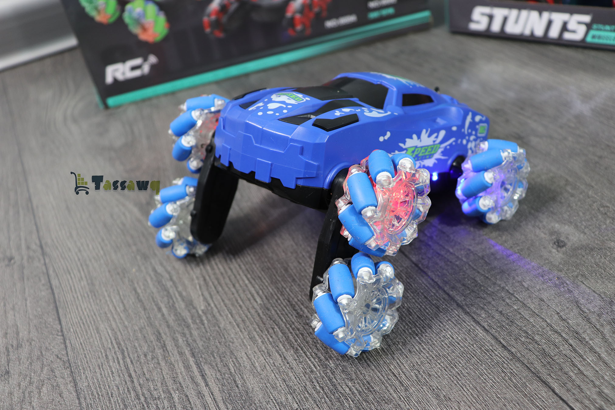 سيارة سباق بهلوانية حرة الحركة بست عجلات - الصورة 5