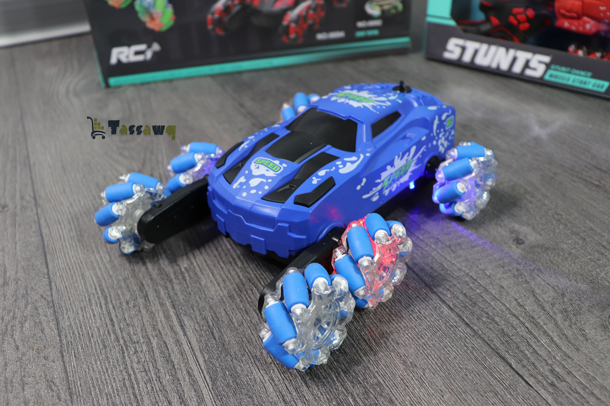 سيارة سباق بهلوانية حرة الحركة بست عجلات - الصورة 3