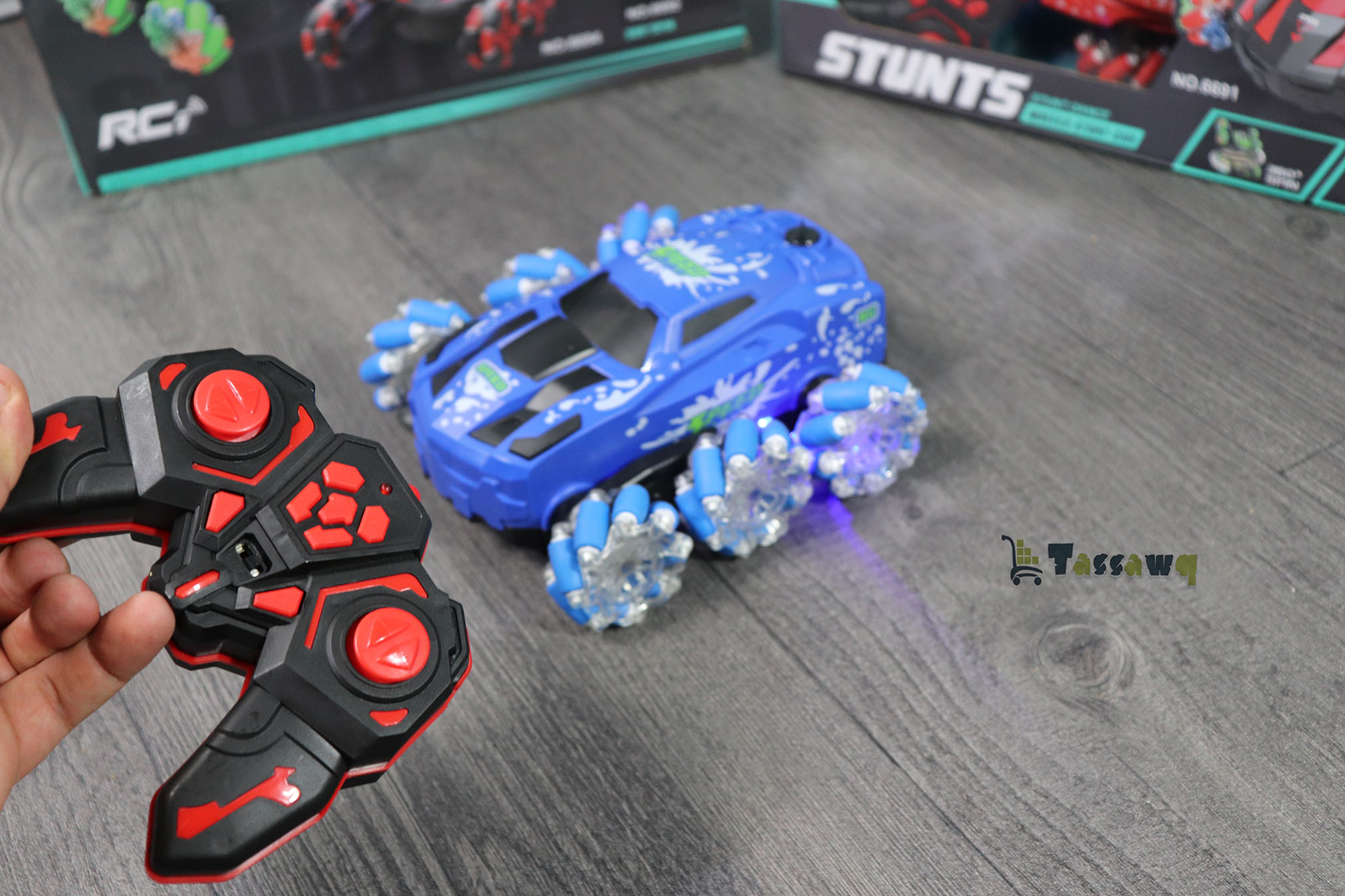 سيارة سباق بهلوانية حرة الحركة بست عجلات - الصورة 10