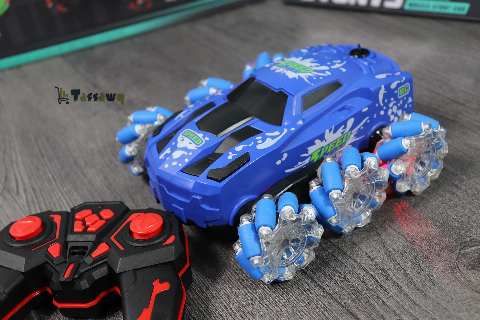 سيارة سباق بهلوانية حرة الحركة بست عجلات - الصورة 12