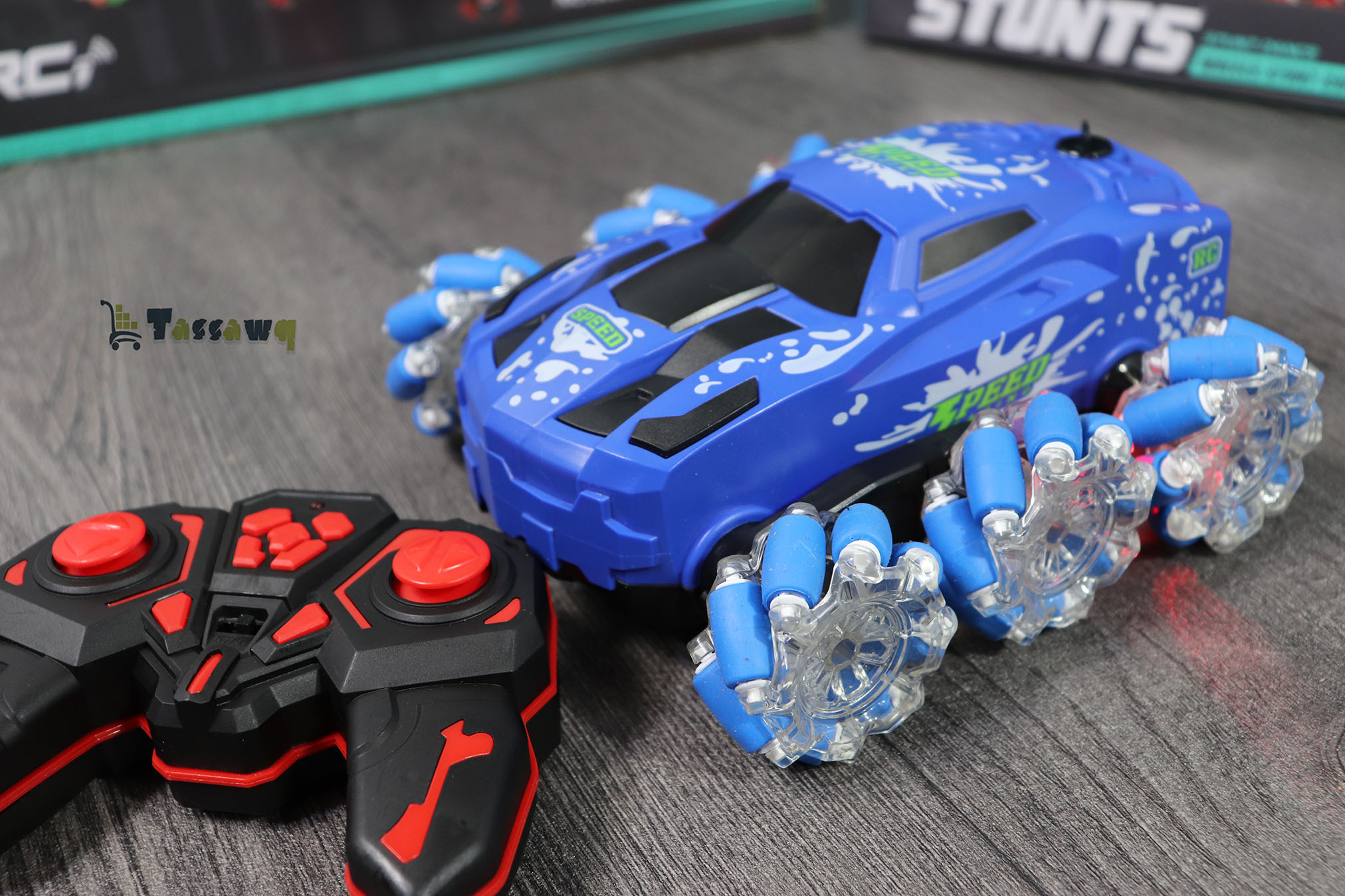 سيارة سباق بهلوانية حرة الحركة بست عجلات - الصورة 13