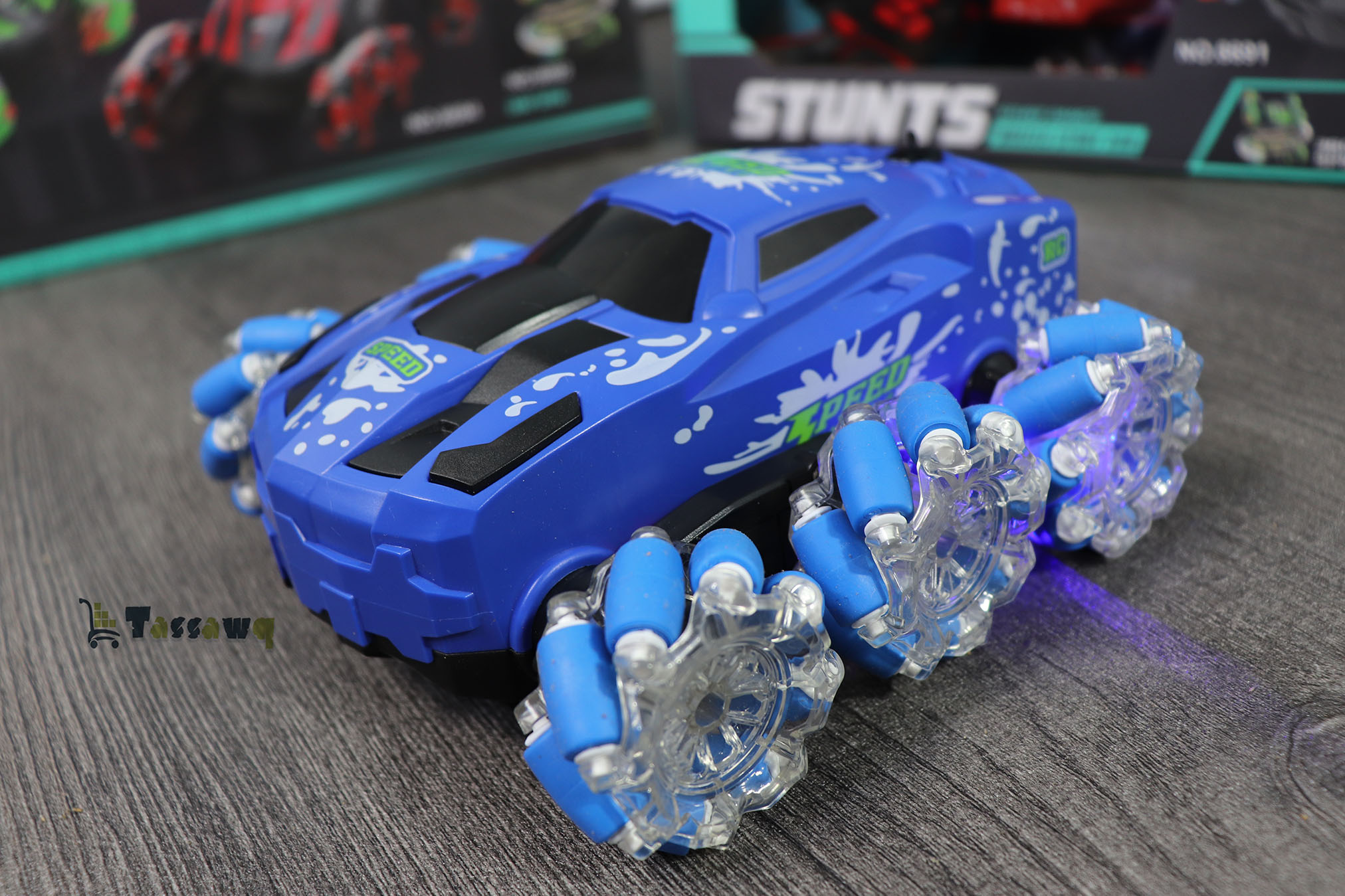 سيارة سباق بهلوانية حرة الحركة بست عجلات - الصورة 14