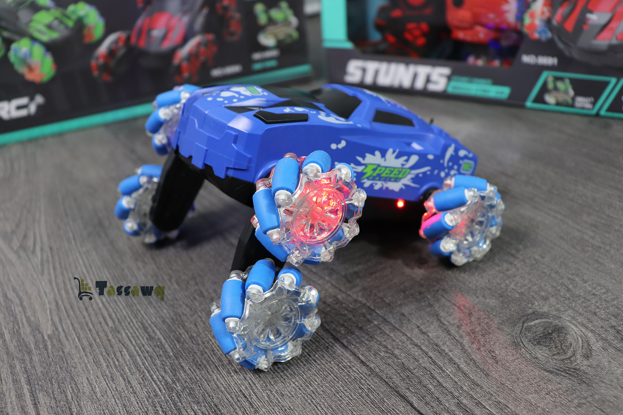 سيارة سباق بهلوانية حرة الحركة بست عجلات - الصورة 16