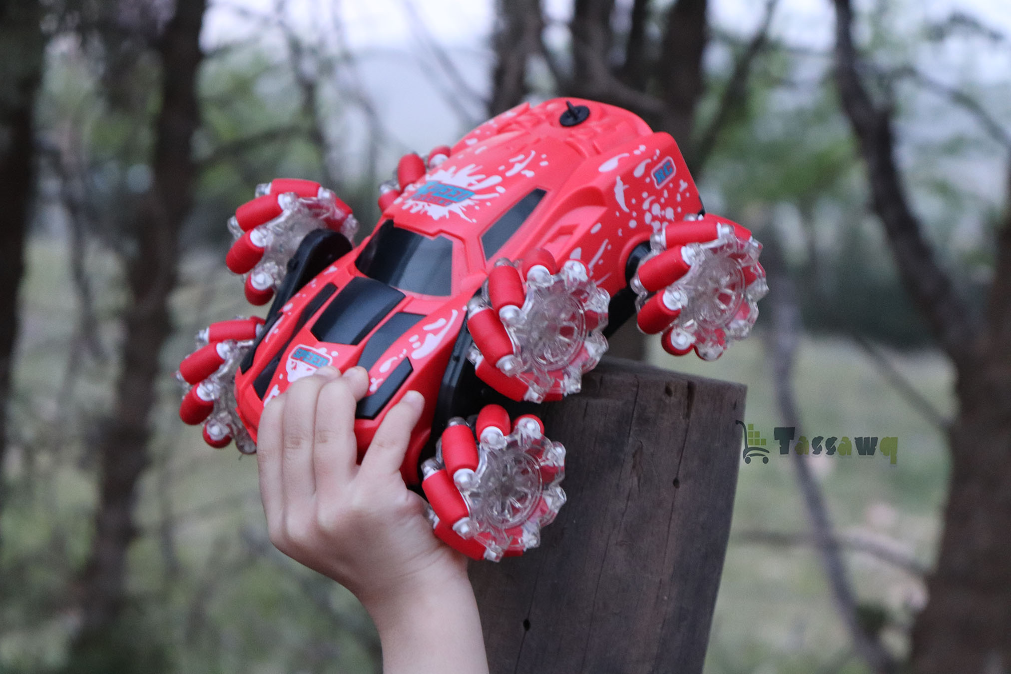 سيارة سباق بهلوانية حرة الحركة بست عجلات - الصورة 2