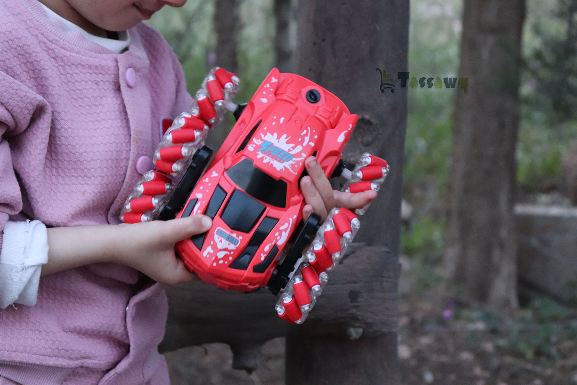 سيارة سباق بهلوانية حرة الحركة بست عجلات - الصورة 9