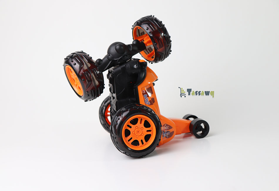 سيارة بهلاوانية 360 Bluey ببطارية قابلة للشحن مع جهاز تحكم عن بعد - الصورة 17