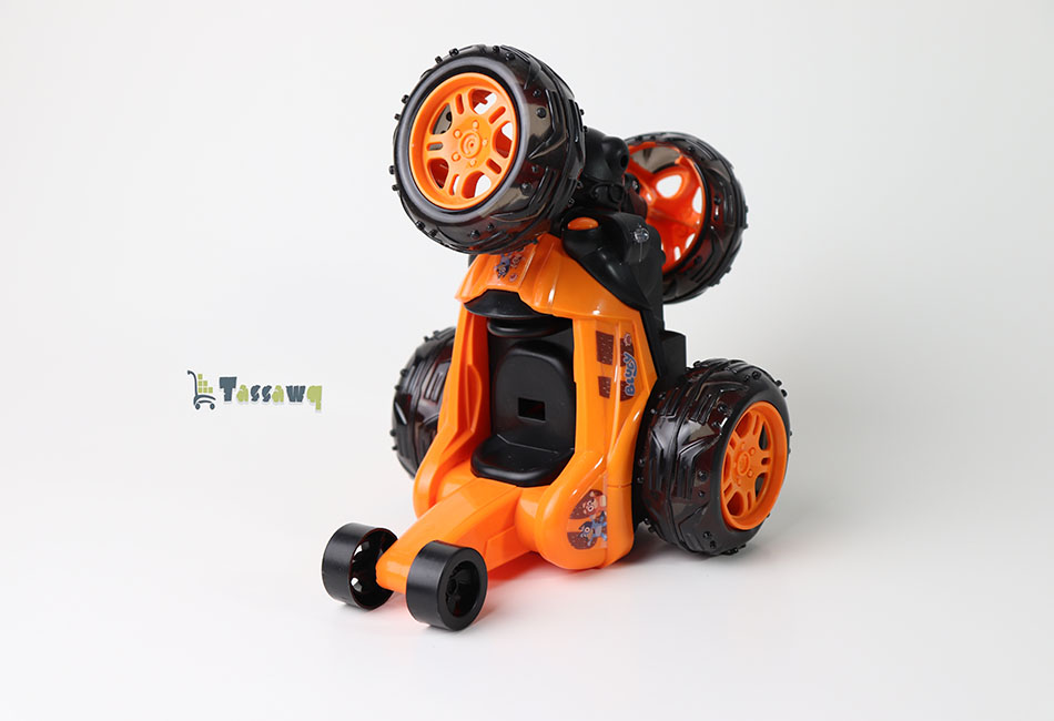 سيارة بهلاوانية 360 Bluey ببطارية قابلة للشحن مع جهاز تحكم عن بعد - الصورة 19