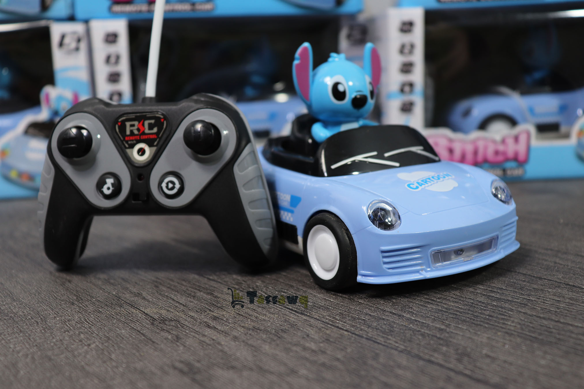 لعبة سيارة ستيتش للتحكم عن بعد كهربائية للأطفال