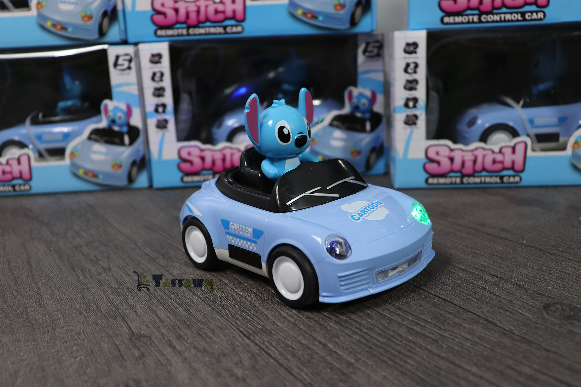 لعبة سيارة ستيتش للتحكم عن بعد كهربائية للأطفال - الصورة 8