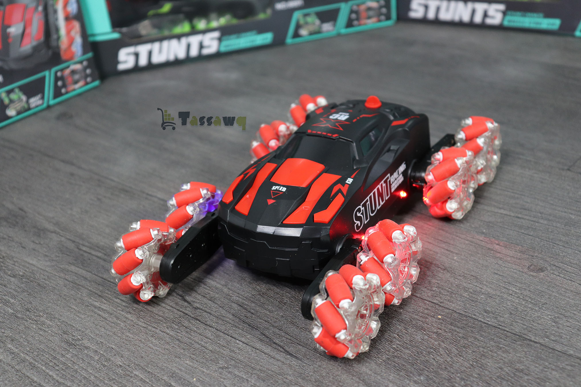 سيارة مجنونة ب 8 عجلات بخار و موسيقى و اضواء - الصورة 7