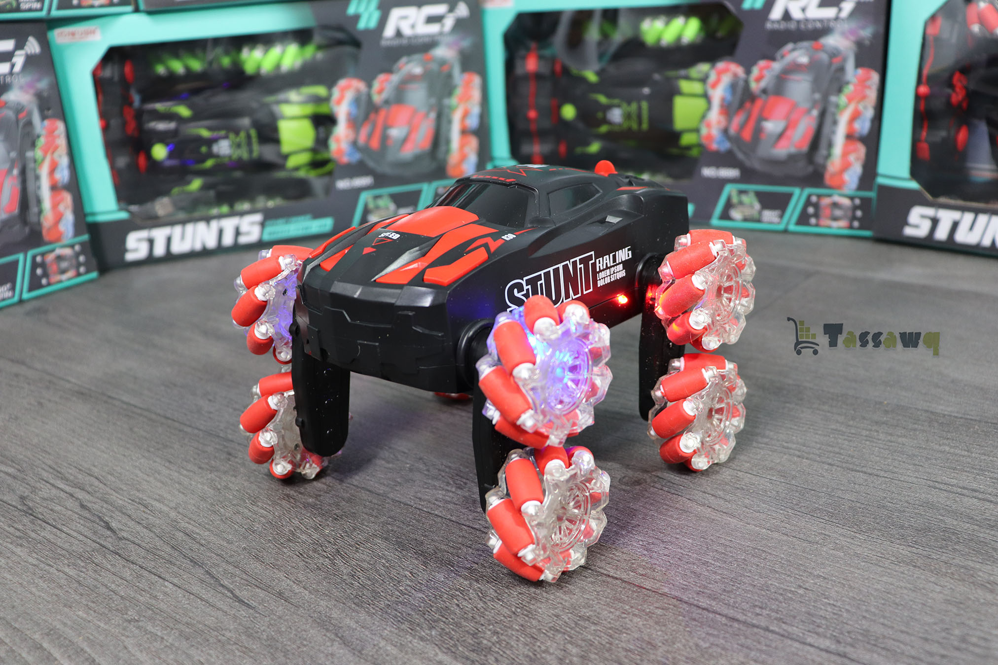 سيارة مجنونة ب 8 عجلات بخار و موسيقى و اضواء - الصورة 11