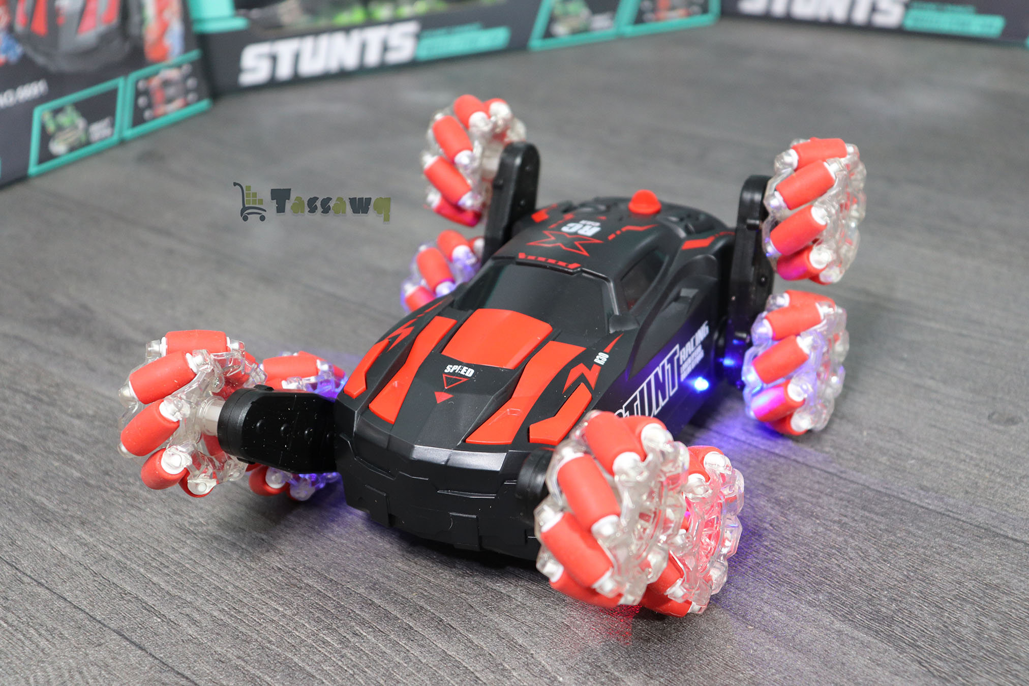 سيارة مجنونة ب 8 عجلات بخار و موسيقى و اضواء - الصورة 13