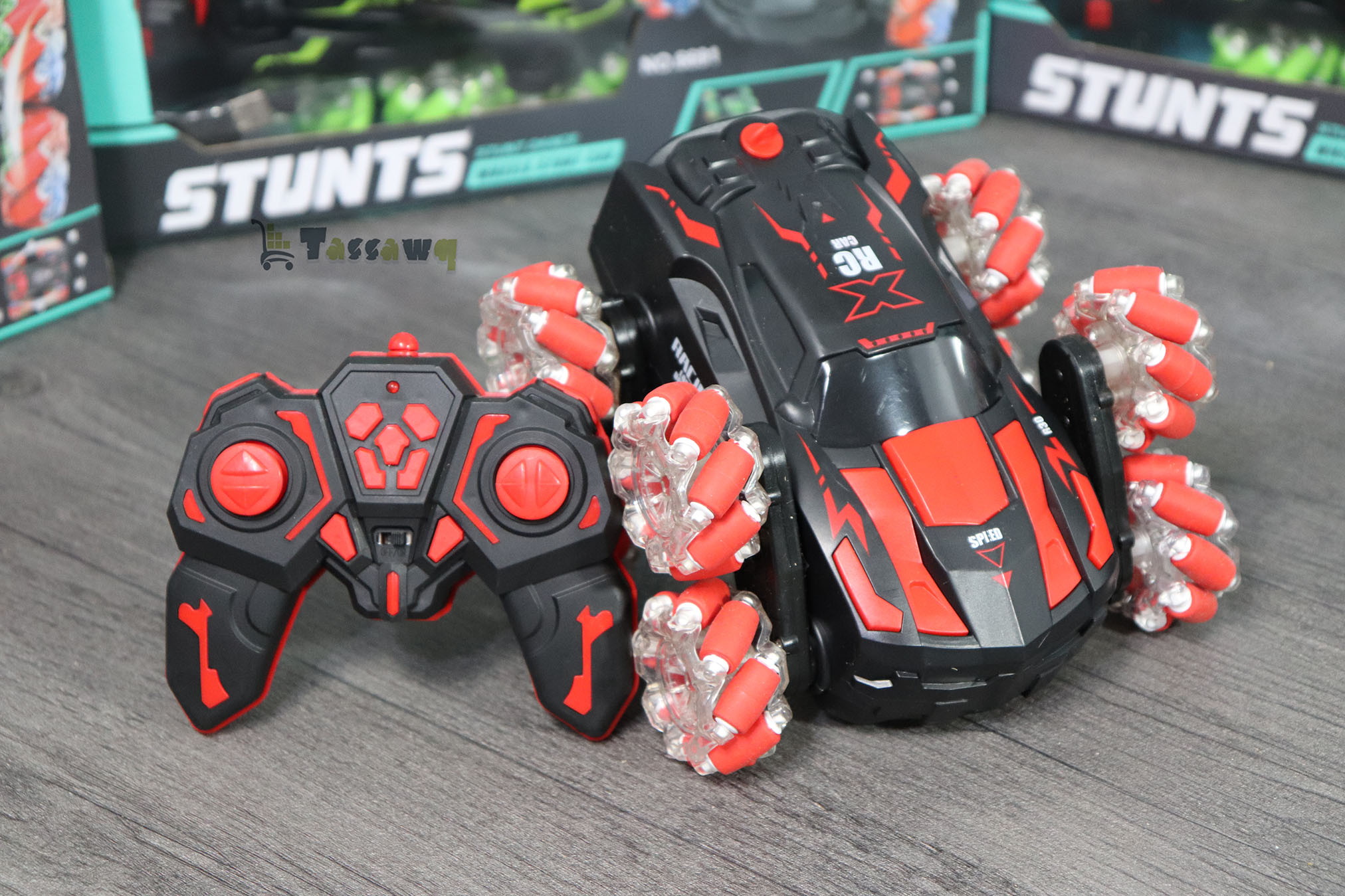 سيارة مجنونة ب 8 عجلات بخار و موسيقى و اضواء - الصورة 15