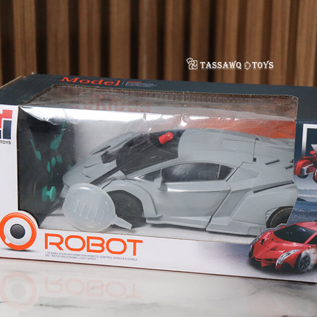 سيارة رياضية Lamborghini متحولة روبو و تطلق بخار  بطارية قابلة للشحن مع جهاز تحكم عن بعد