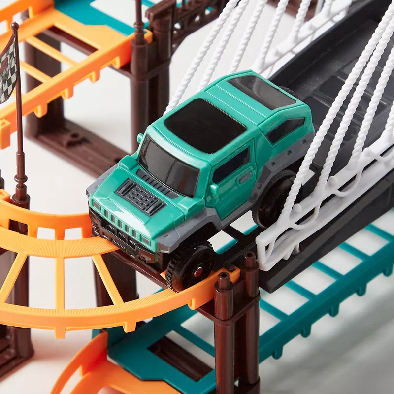 مجموعة ألعاب مسار السكك الحديدية الحضرية DIY - الصورة 5