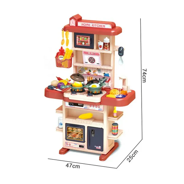 مجموعة أدوات مطبخ بيبي تايمز مع الملحقات، 38 قطعة متعدد الألوان - الصورة 6