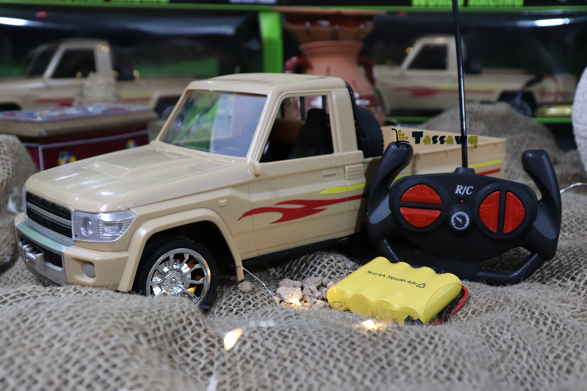 لاند كروزر روشارجابل حجم كبير 45 سم - الصورة 13