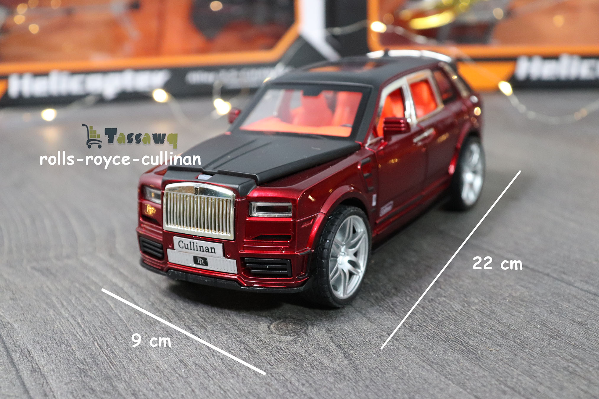 Voiture miniature Rolls Royce Cullinan Alloy - الصورة 2