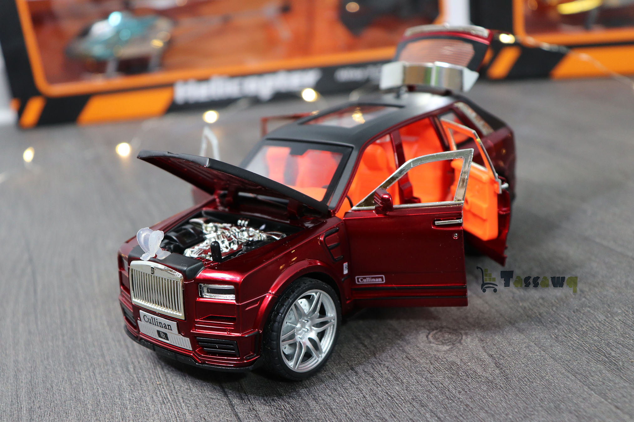 Voiture miniature Rolls Royce Cullinan Alloy - الصورة 5