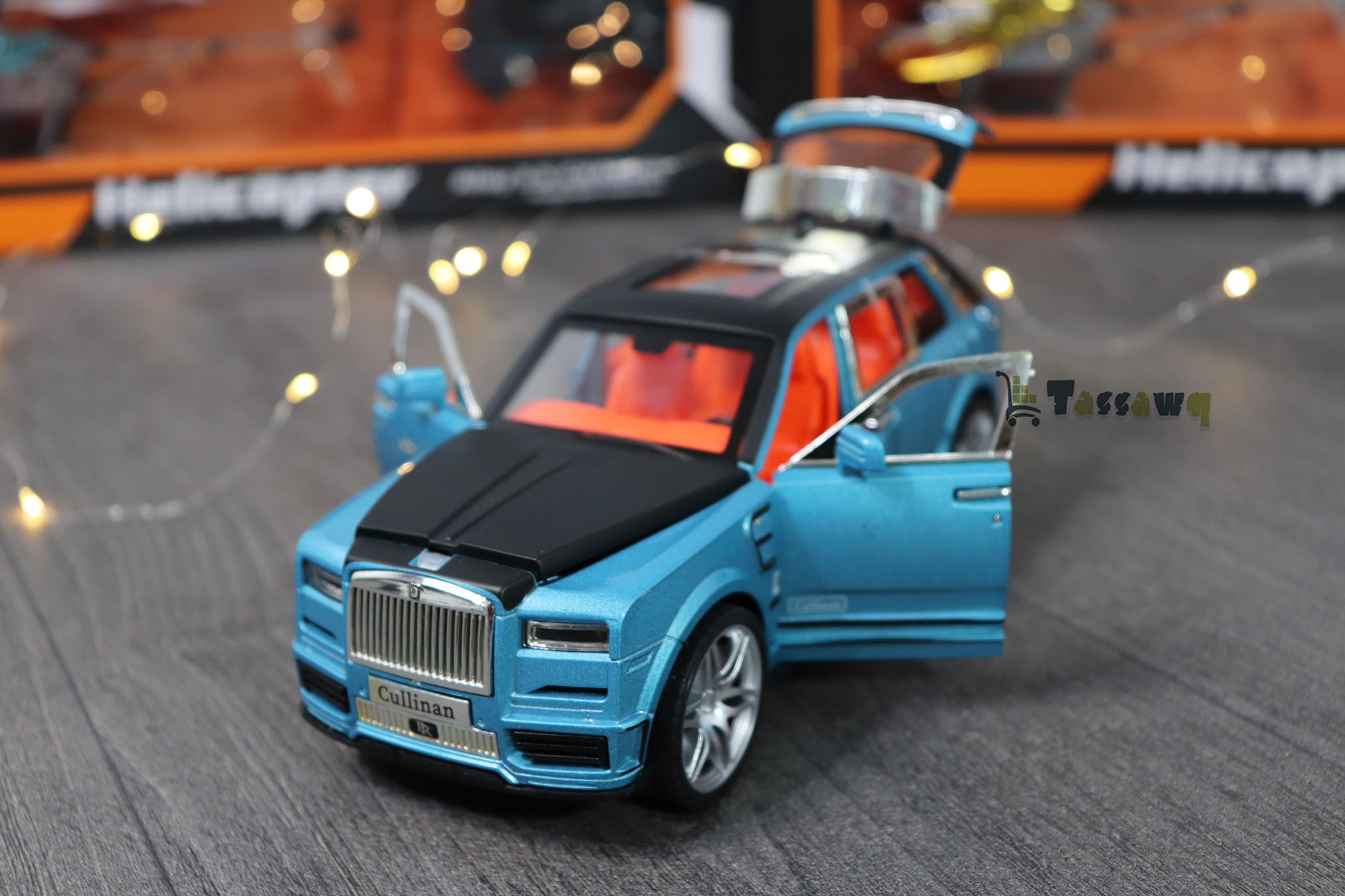 Voiture miniature Rolls Royce Cullinan Alloy - الصورة 10
