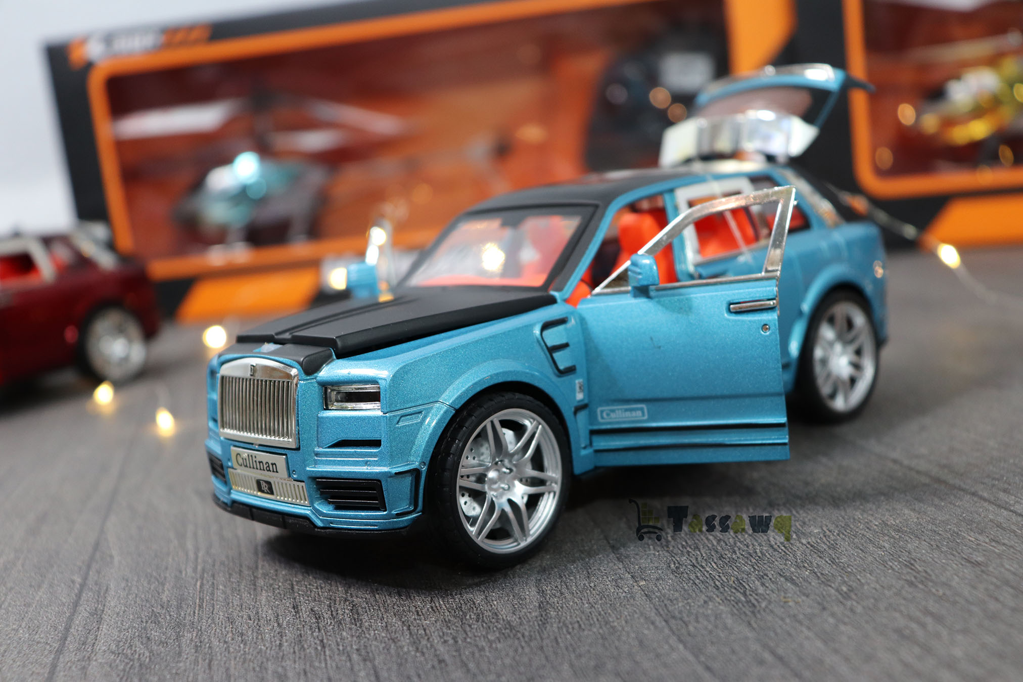 Voiture miniature Rolls Royce Cullinan Alloy - الصورة 12