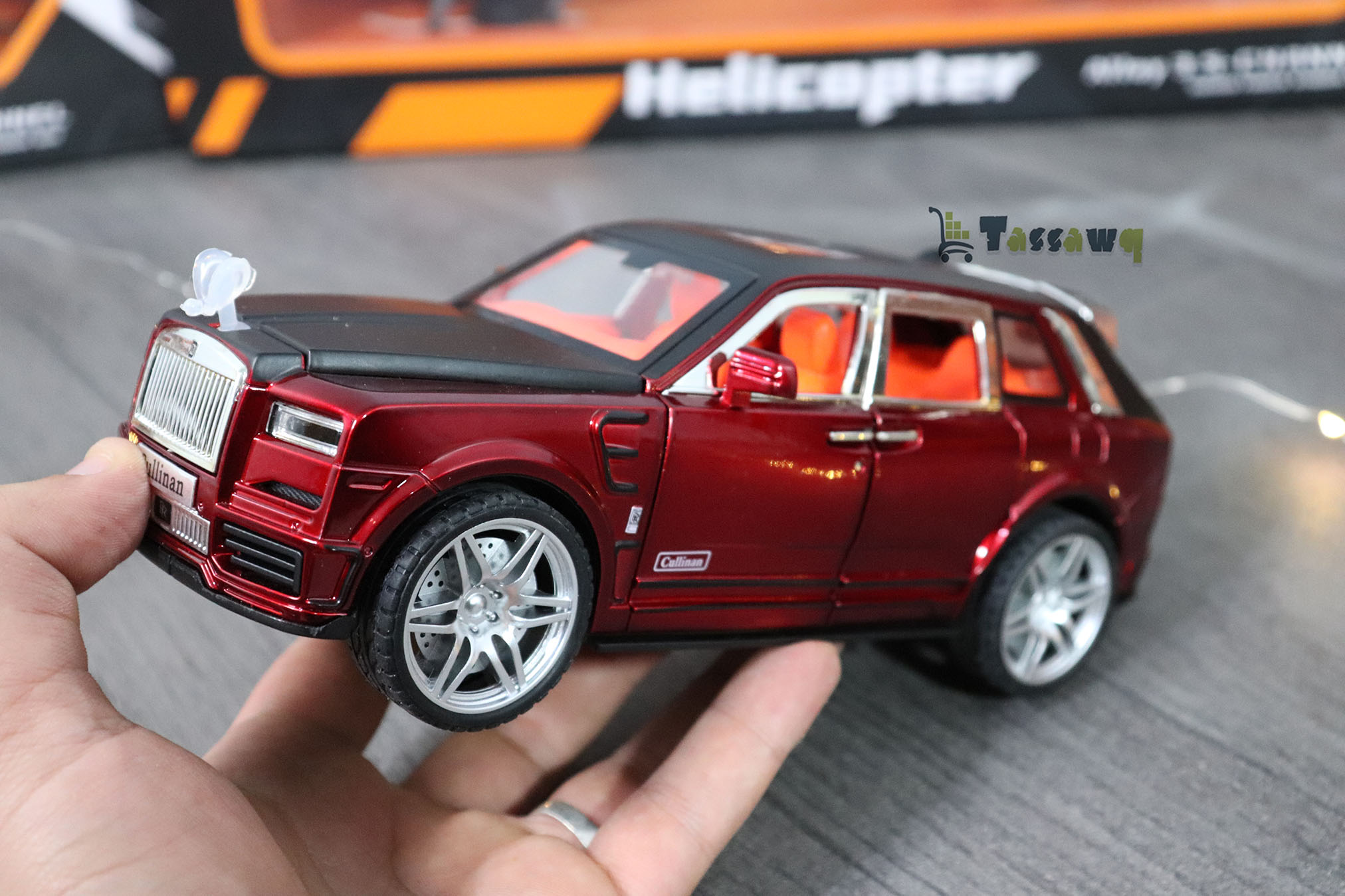 Voiture miniature Rolls Royce Cullinan Alloy - الصورة 25