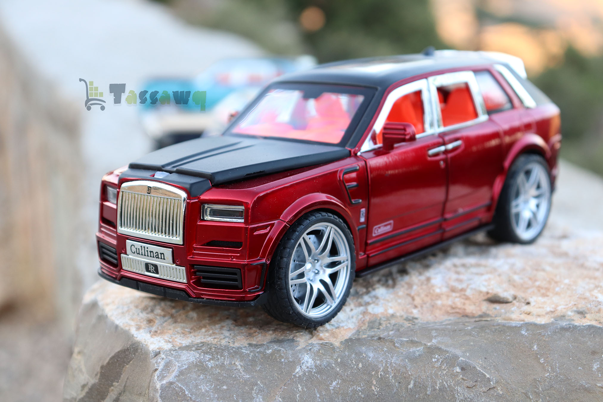 Voiture miniature Rolls Royce Cullinan Alloy - الصورة 29