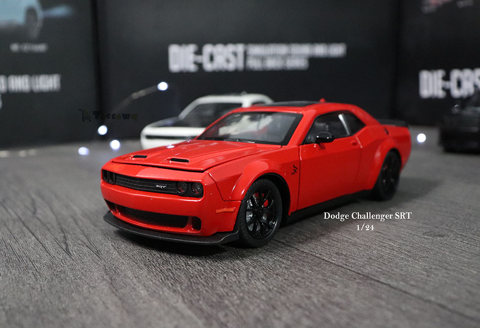 DODGE CHALLENGER SRT WIDE-BODY Modèle 1:24 - الصورة 9