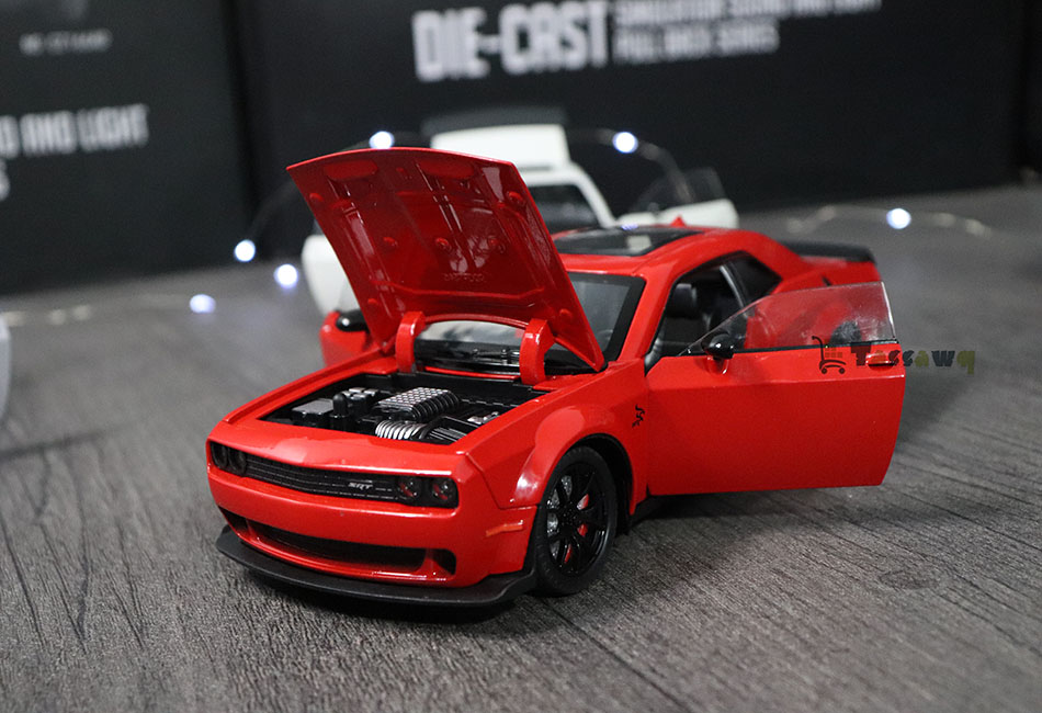 DODGE CHALLENGER SRT WIDE-BODY Modèle 1:24 - الصورة 17