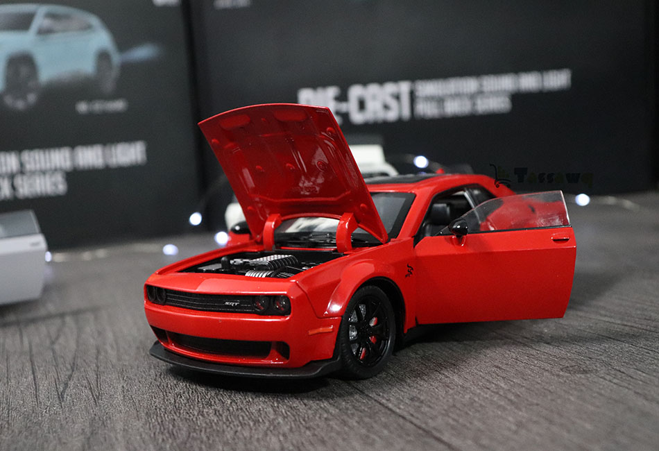 DODGE CHALLENGER SRT WIDE-BODY Modèle 1:24 - الصورة 19