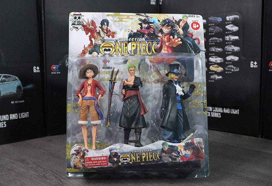 3pièces Figurines Delicate Anime One Piece - الصورة 2