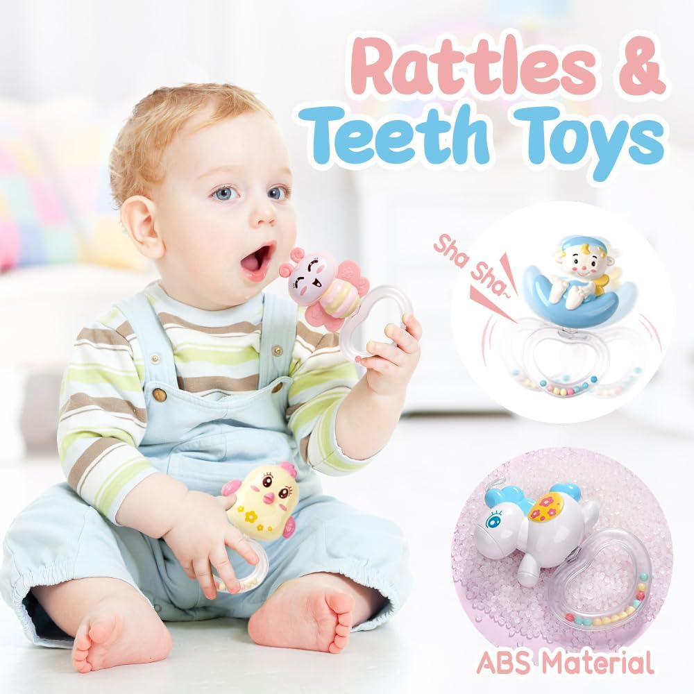 موبايل موسيقي مزود بوظيفة مؤقت،(مناج بيبي) جهاز عرض أضواء، - الصورة 8