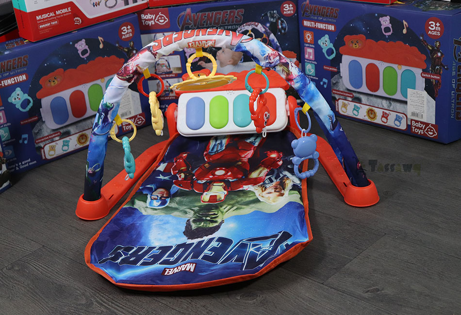 سجادة اللعب الموسيقية التفاعلية للأطفال من Avengers - الصورة 4