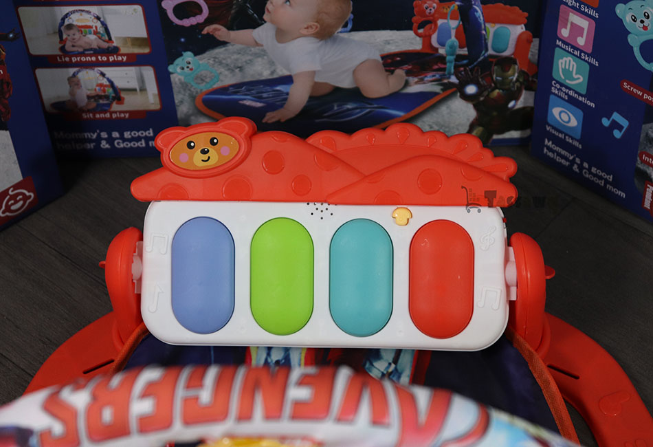 سجادة اللعب الموسيقية التفاعلية للأطفال من Avengers - الصورة 5