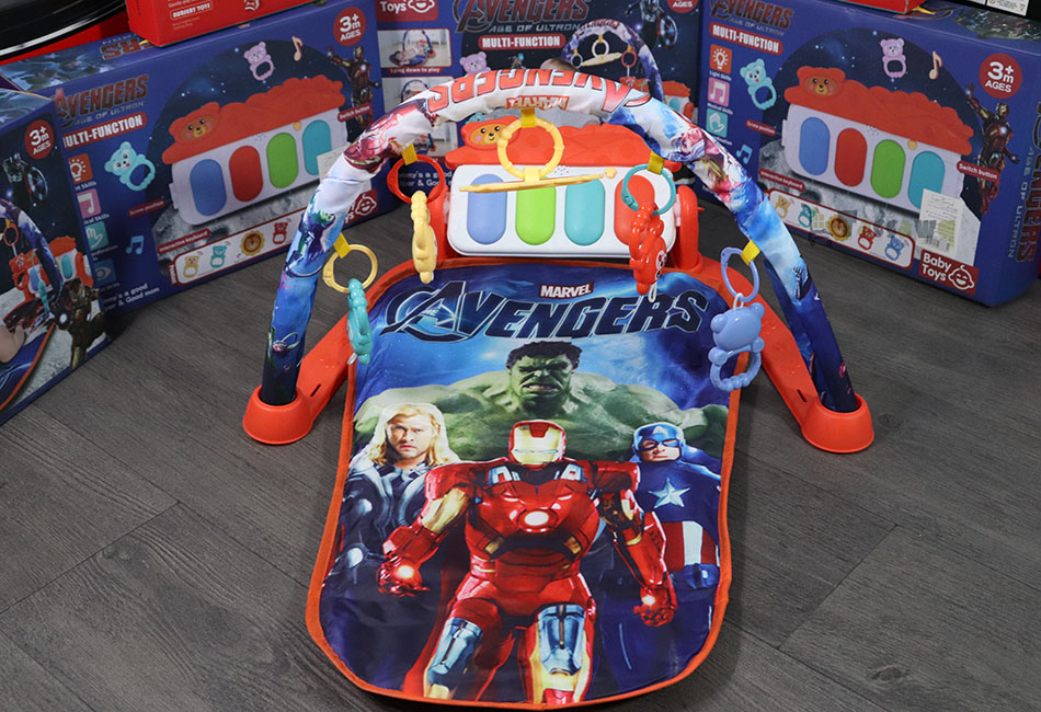 سجادة اللعب الموسيقية التفاعلية للأطفال من Avengers - الصورة 6