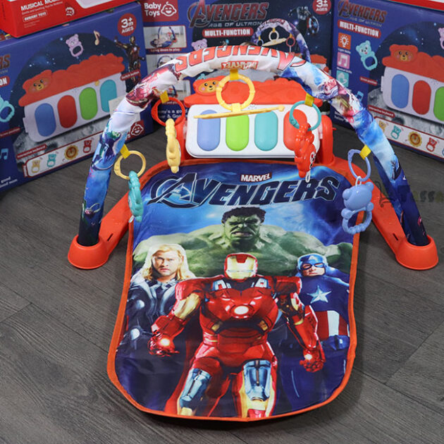 سجادة اللعب الموسيقية التفاعلية للأطفال من Avengers