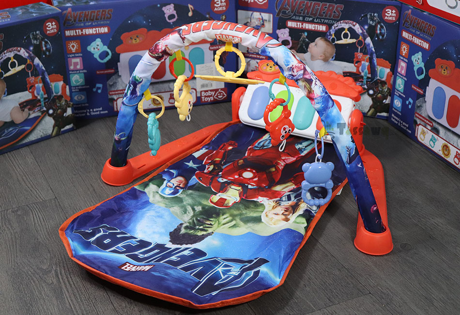 سجادة اللعب الموسيقية التفاعلية للأطفال من Avengers - الصورة 9