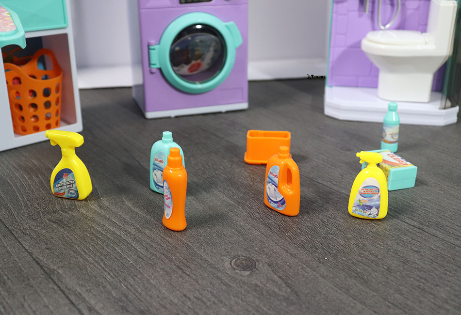 مجموعة ألعاب حمام MQUDUO مع دُش،- frozen مطبخ كامل - الصورة 8