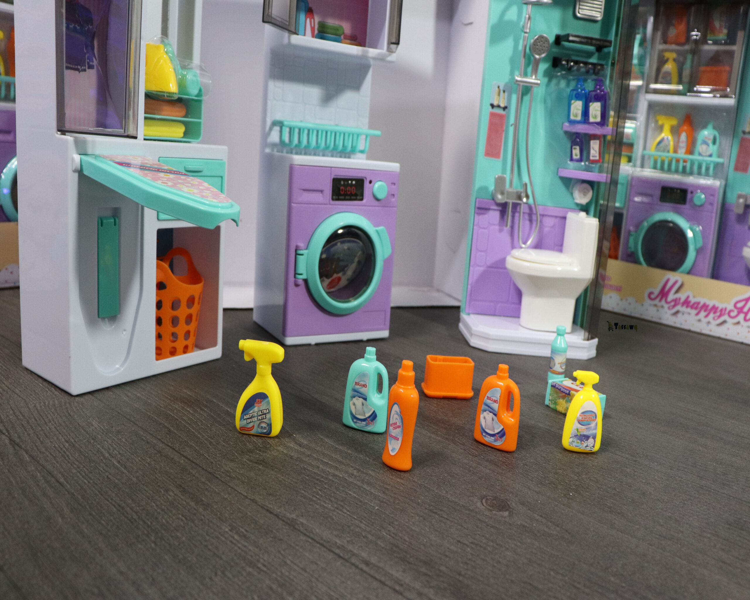 مجموعة ألعاب حمام MQUDUO مع دُش،- frozen مطبخ كامل - الصورة 9