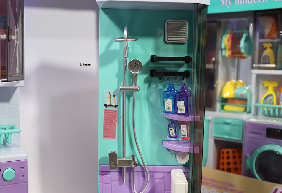 مجموعة ألعاب حمام MQUDUO مع دُش،- frozen مطبخ كامل - الصورة 11