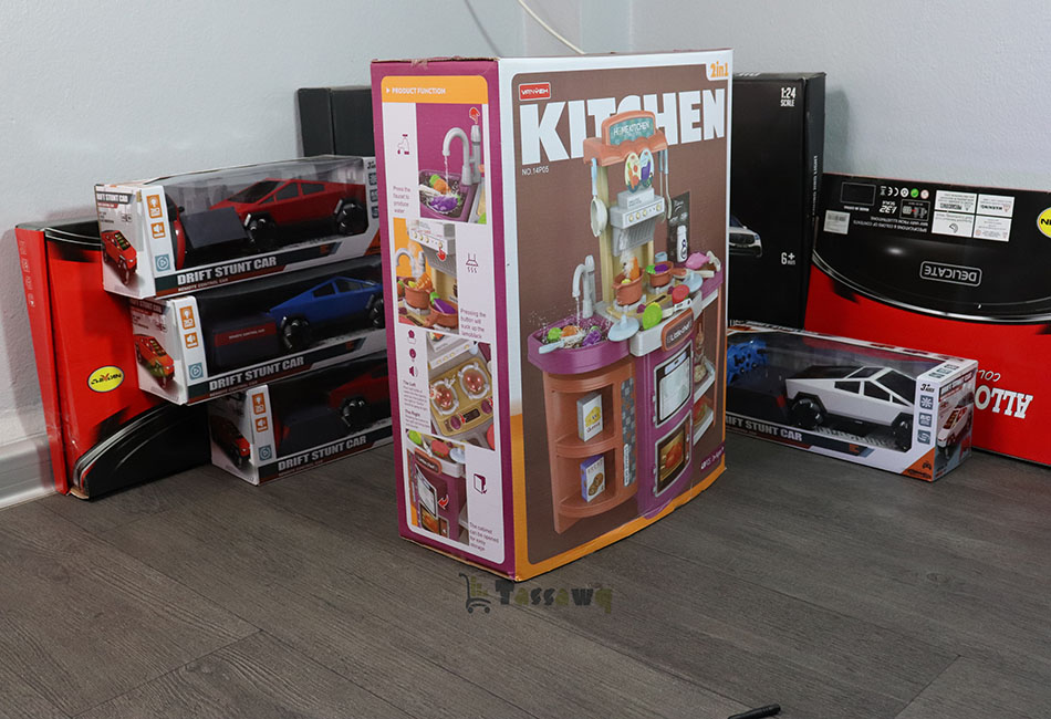 مطبخ تخيلي مزود بالأضواء والأصوات، يشمل 49 قطعة من ملحقات الطهي، هدية مثالية للبنات والأولاد الصغار - الصورة 3