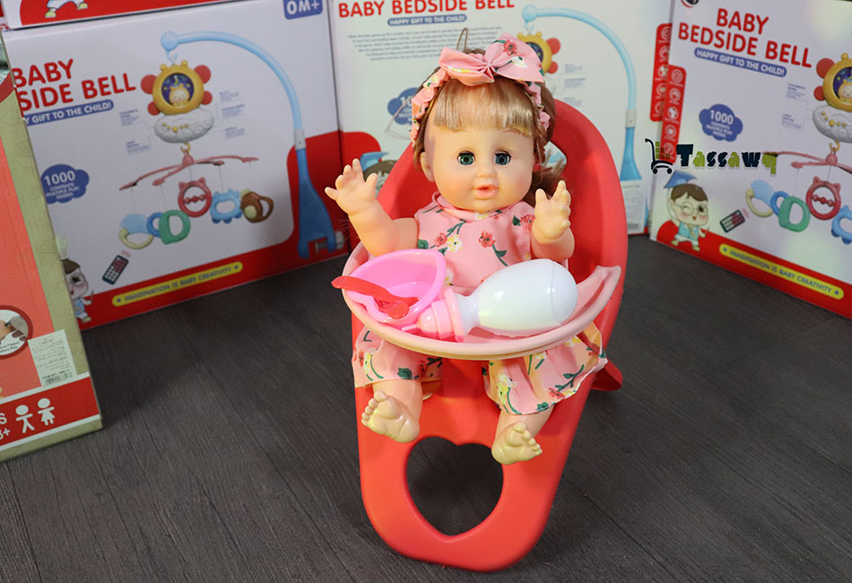 cufan طقم دمية "وقت العشاء" – رفيقة طفلك في لحظات المرح والتخيل! - الصورة 5