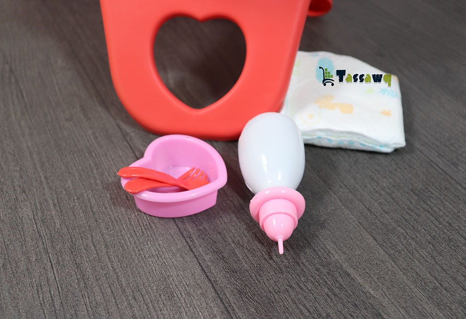 cufan طقم دمية "وقت العشاء" – رفيقة طفلك في لحظات المرح والتخيل! - الصورة 9