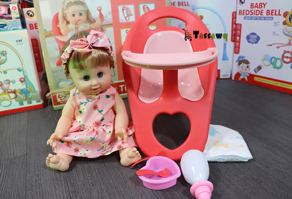 cufan طقم دمية "وقت العشاء" – رفيقة طفلك في لحظات المرح والتخيل! - الصورة 10