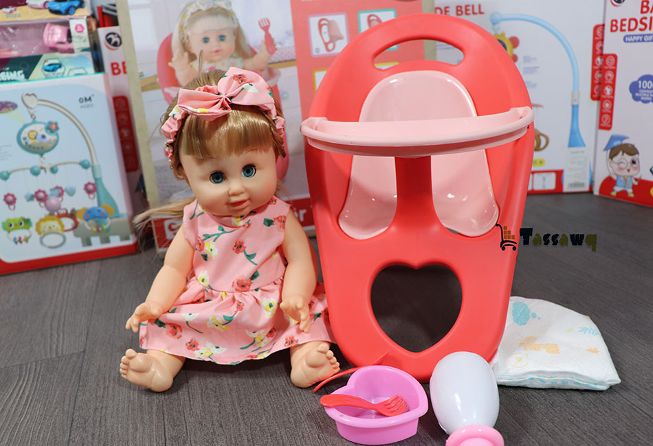 cufan طقم دمية "وقت العشاء" – رفيقة طفلك في لحظات المرح والتخيل! - الصورة 12