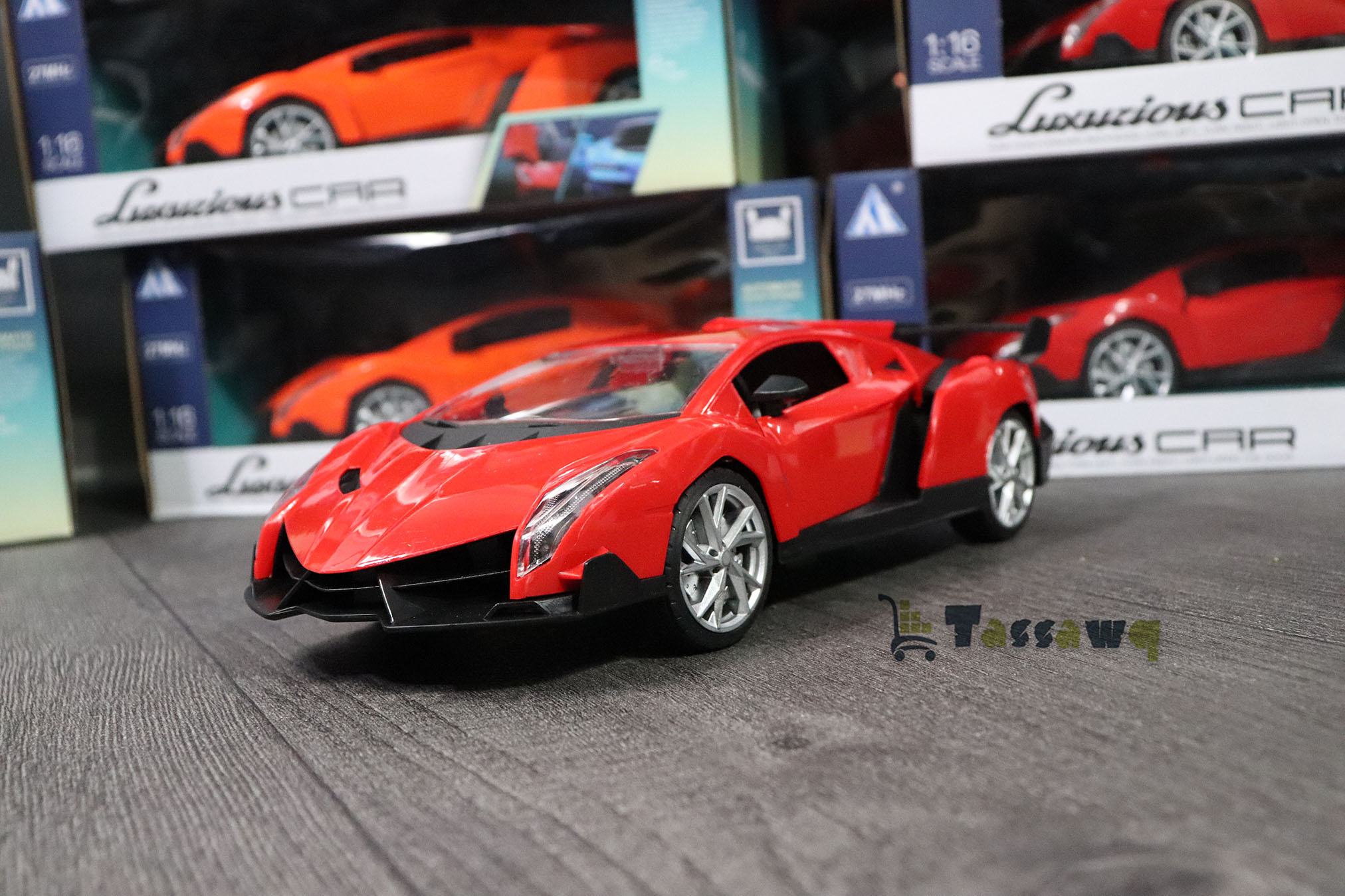 سيارة رياضية Lamborghini بطارية قابلة للشحن مع جهاز تحكم عن بعد - الصورة 5