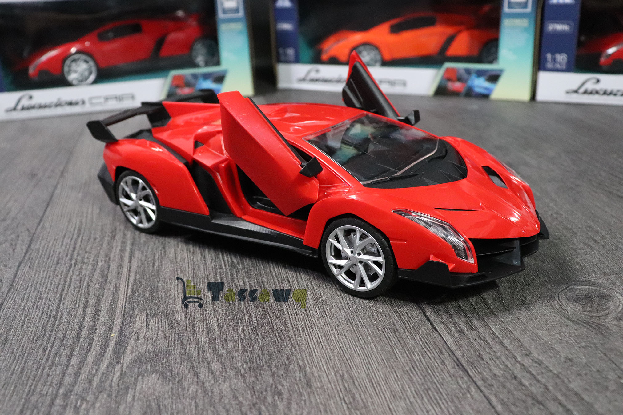 سيارة رياضية Lamborghini بطارية قابلة للشحن مع جهاز تحكم عن بعد - الصورة 13